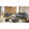 Mööblikomplekt Eltap Megis, 3F & 1F & Pouf, siseruumidesse, 3-osaline, hall