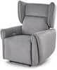 Tugitool recliner Halmar GELATO, hall, V-CH-GELATO-FOT-POPIEL