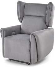 Tugitool recliner Halmar GELATO, hall, V-CH-GELATO-FOT-POPIEL