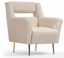 Tugitool Hanah Home Mira 569HLN1512, 79 x 76 x 93 cm, kreemjas