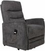 Tugitool Home4you Barclay, 79 x 86 x 105 cm, elektrilise tõstemehhanismiga, hall