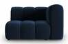Mooduldiivan Micadoni Home Lupine Velvet, 114 x 87 x 70 cm, sinine, parem