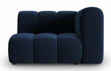 Mooduldiivan Micadoni Home Lupine Velvet, 114 x 87 x 70 cm, sinine, parem