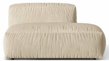 Diivanimoodul Micadoni Martina Vogue 1, 133 x 106 x 75 cm, parem, helebeež