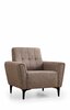 Tugitool Atelier Del Sofa Hamlet, 90 x 95 x 77 cm, helepruun