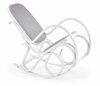 Tugitool Halmar Max Bis Plus, 90 x 52 x 95 cm, valge/hall