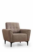 Tugitool Atelier Del Sofa Hamlet, 90 x 95 x 77 cm, helepruun