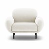 Tugitool Micadoni Poppy, 90 x 72 x 82 cm, 1-kohaline, valge, boucle
