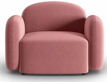 Tugitool Micadoni Home Blair Velvet, 119 x 87 x 80 cm, roosa