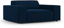 Tugitool Micadoni Home Jodie Velvet, 102 x 124 x 70 cm, tumesinine, Bluvel 86