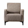 Tugitool Hanah Home Petra, 78 x 78 x 87 cm, liivakarva pruun