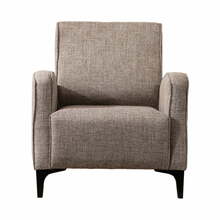Tugitool Hanah Home Petra, 78 x 78 x 87 cm, liivakarva pruun