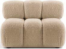 Mooduldiivani osa Micadoni Bellis Rolf 2, 94 x 94 x 70 cm, liivakarva pruun