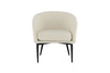 Tugitool Venthon Fluffy, 64 x 70 x 66 cm, must