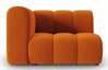 Mooduldiivan Micadoni Home Lupine Velvet, 114 x 87 x 70 cm, oranž, vasak
