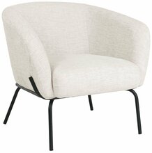 Tugitool Home4you Micky, 77 x 74 x 72.5 cm, beež