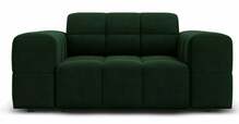 Tugitool Micadoni Home Jennifer Velvet, 124 x 102 x 70 cm, tumeroheline