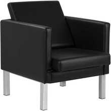 Ootesaali tugitool Gabbiano BM18011, must