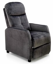 Lamamistool Halmar Felipe 2, 64 x 84 x 103 cm, must