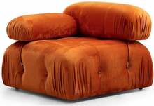 Tugitool Hanah Home Bubble L1, 95 x 95 x 75 cm, punane/oranž