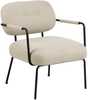 Tugitool Dillon Basel, 66 x 72 x 79.5 cm, helepruun