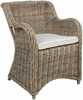Tugitool Home4you Katalina, 62 x 72 x 83 cm, naturaalne rotang
