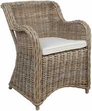 Tugitool Home4you Katalina, 62 x 72 x 83 cm, naturaalne rotang