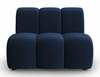 Mooduldiivan Micadoni Home Lupine Velvet, tumesinine, 90 x 87 x 70 cm
