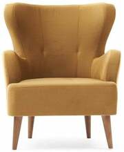 Tugitool Hanah Home Karina 825BLC2351, 80 x 73 x 87 cm, kuldne