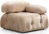 Tugitool Hanah Home Bubble 1R, 95 x 95 x 75 cm, helepruun