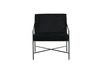 Tugitool Venture Home Rakel, 65 x 78 x 66 cm, must, must velvet