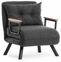Tugitool-voodi Hanah Home Sando 859FTN2820, 50 x 60 x 45 cm, tumehall