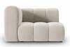 Mooduldiivan Micadoni Home Lupine Velvet, 114 x 87 x 70 cm, beež, vasak