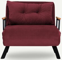 Tugitool Hanah Home Sando, 78 x 60 x 78 cm, punane
