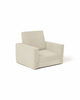 Laste tugitool Kids Concept, 42 x 44 x 38 cm, peaaegu valge