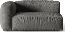 Mooduldiivan Micadoni Martina Velvet, 160 x 106 x 75 cm, vasak, hall