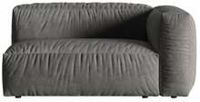 Mooduldiivani osa Micadoni Martina Velvet, 160 x 106 x 75 cm, parem, hall