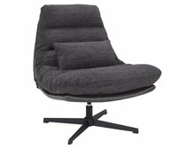 Tugitool Signal Meble Felicia Raven, 87 x 79 x 91 cm, tumehall