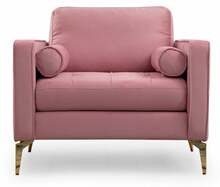 Tugitool Hanah Home Rome 560ARE1746, 105 x 85 x 90 cm, roosa