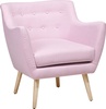 Tugitool Beliani Drammen, 53.5 x 71 x 84 cm, roosa