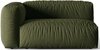 Mooduldiivan Micadoni Martina Structured, roheline, vasak, 160 x 106 x 75 cm
