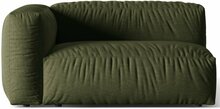 Mooduldiivan Micadoni Martina Structured, roheline, vasak, 160 x 106 x 75 cm