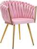 Tugitool 4Rico QS-GW06G, roosa samet, kuldsed jalad