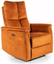 Elutoa tugitool Signal Neptun M Velvet, 94 x 76 x 96 cm, oranž