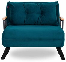 Tugitool-voodi Hanah Home Sando, 78 x 60 x 78 cm, roheline