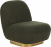 Tugitool Beliani Loviisa Boucle, 70 x 62 x 76 cm, tumeroheline