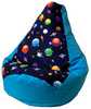 Kott-tool Go Gift Planets XL, 130 x 90 cm, sinine