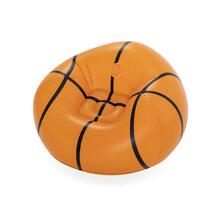 Täispuhutav tugitool Bestway Basketball, 114 x 112 x 66 cm, oranž