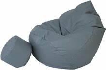 Kott-toolide komplekt Mega Chill L, grafiit, kunstnahk
