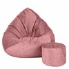 Kott-tool Sako Mega Premium Terra Velour XXL, 100 x 130 cm, roosa/tumeroosa